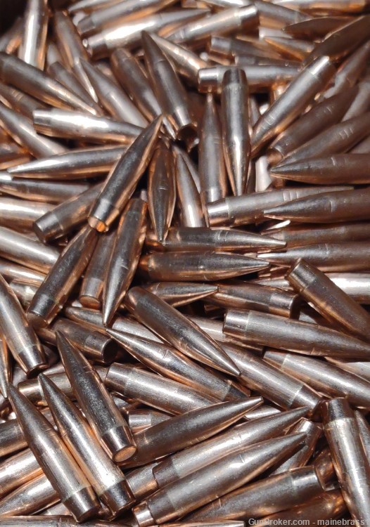223 .22 cal 85 gr Nosler RDF Hollow Point Boat Tail Pulled Bullets 250ct-img-0