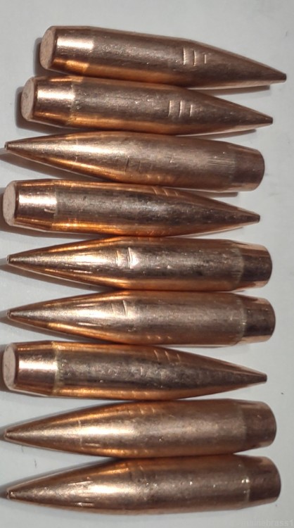 223 .22 cal 85 gr Nosler RDF Hollow Point Boat Tail Pulled Bullets 250ct-img-1