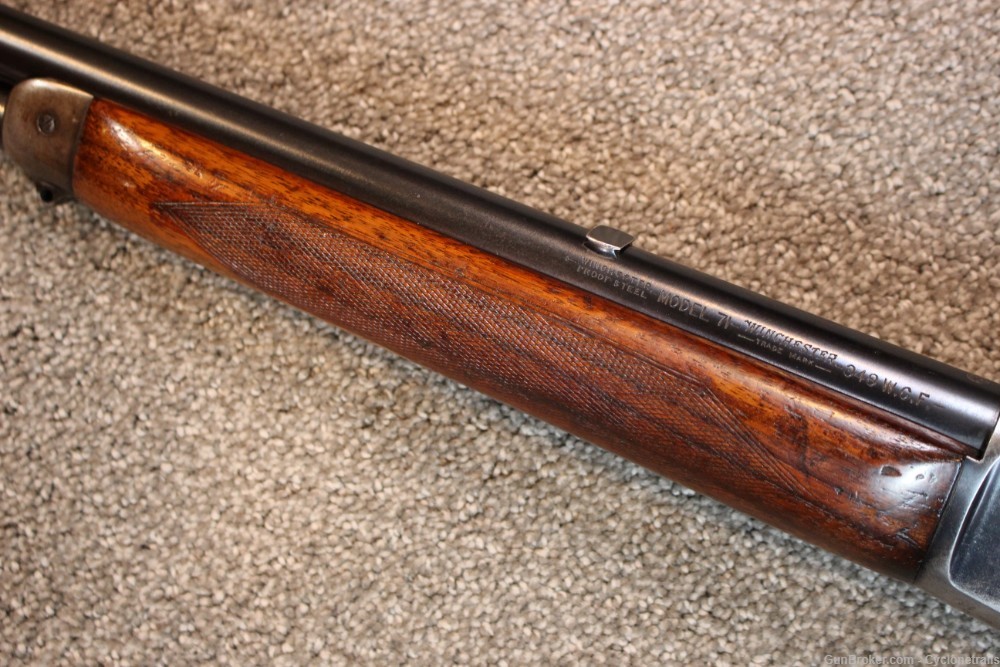 Winchester Model 71 24” .348 WCF circa 1938 VERY NICE C&R-img-11