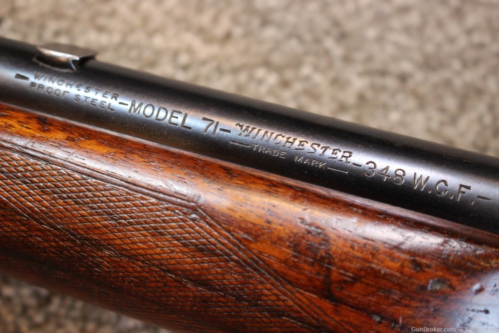 Winchester Model 71 24” .348 WCF circa 1938 VERY NICE C&R-img-12