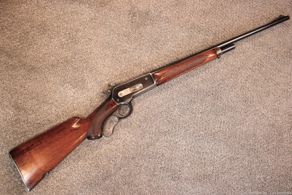 Winchester Model 71 24” .348 WCF circa 1938 VERY NICE C&R-img-1