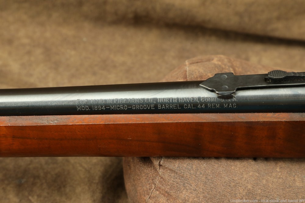 Marlin Firearms Co. Model 1894 JM .44 Magnum Lever Action Rifle 1976-img-25