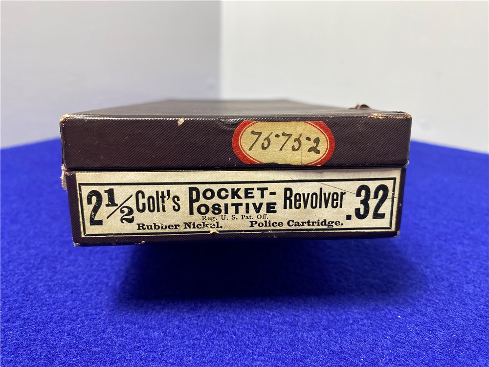 1916 Colt Pocket Positive .32NP Nickel 2.5" *FACTORY ORIGINAL BOX INCLUDED*-img-2