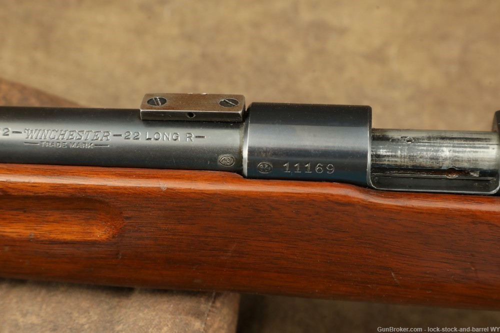 1927 Winchester Model 52 Bolt Action Rifle in .22LR, 27 ½” Barrel. C&R-img-29