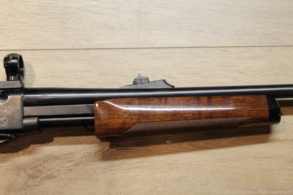Remington 7600 Engraved Deluxe .30-06 Pump action rifle -img-4