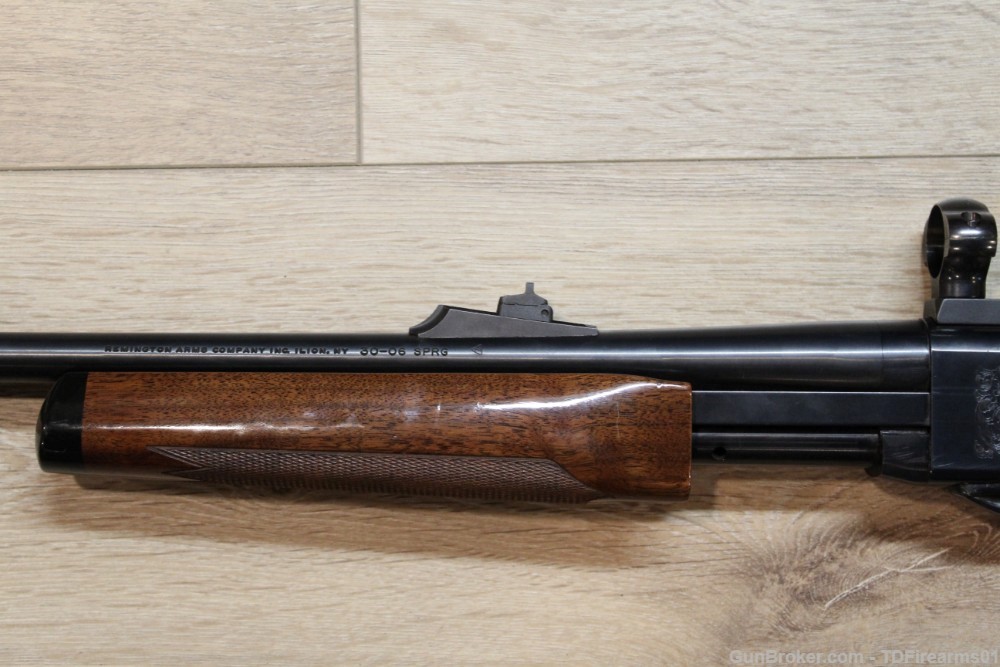 Remington 7600 Engraved Deluxe .30-06 Pump action rifle -img-8