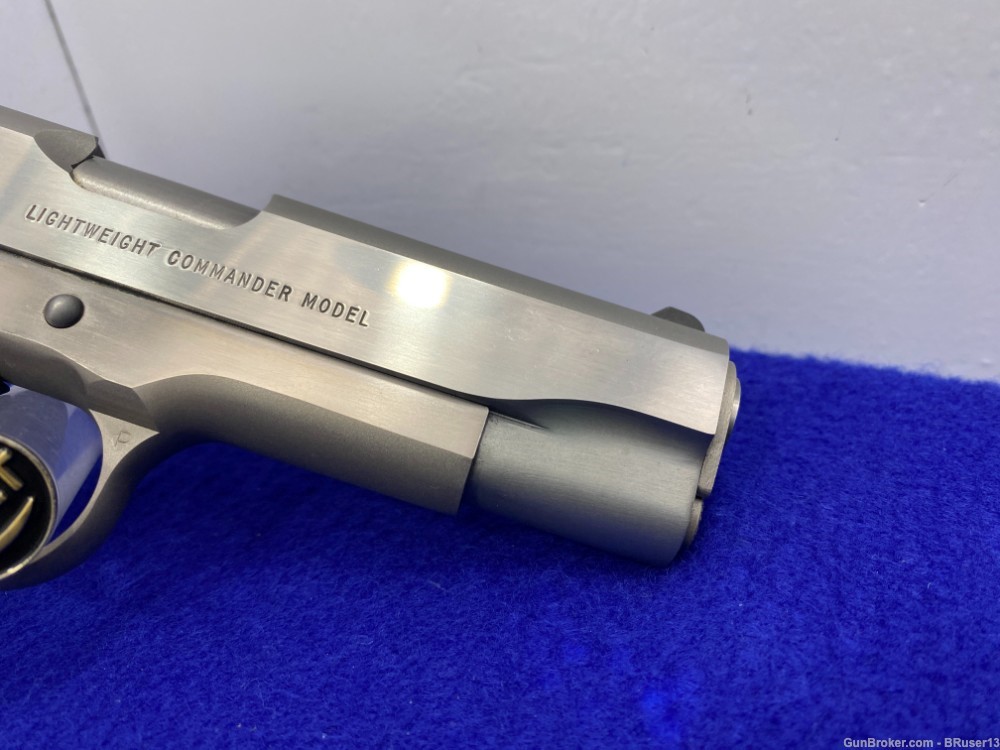 1990 Colt Custom Carry Commander E-Nickel *CUSTOM SHOP 299 of only 500*  -img-23