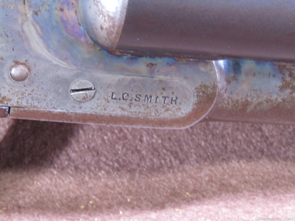 LC Smith Field 12 GA 28" Side by Side Double Barrel Shotgun-img-7