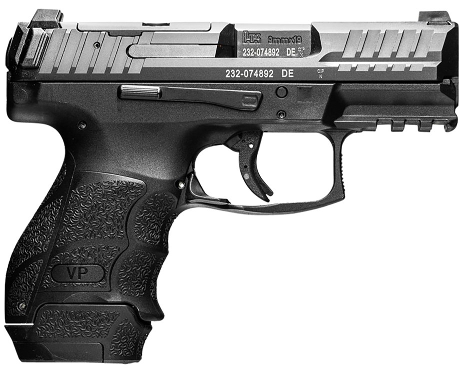 HK VP9SK Subcompact 9mm Luger Pistol 3.39 Black 81000819-img-0