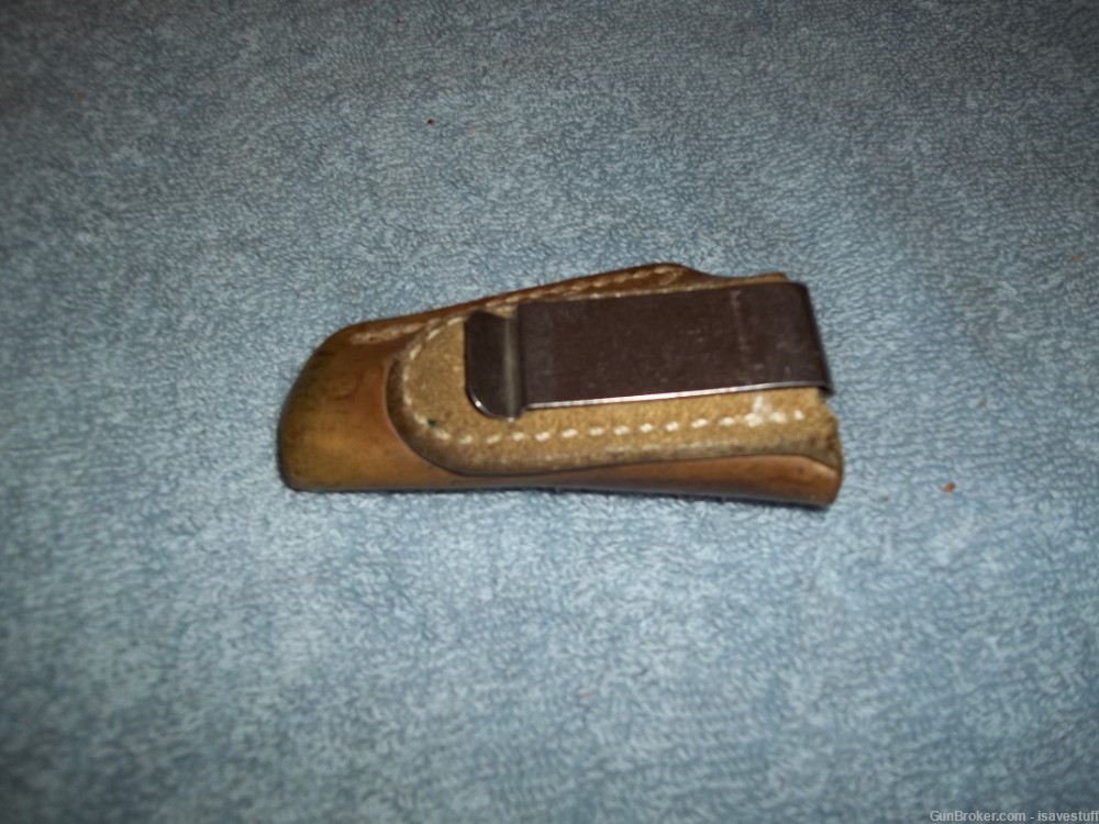 NAA North American Arms IWB or Boot Carry Leather Derringer Holster 22LR -img-1