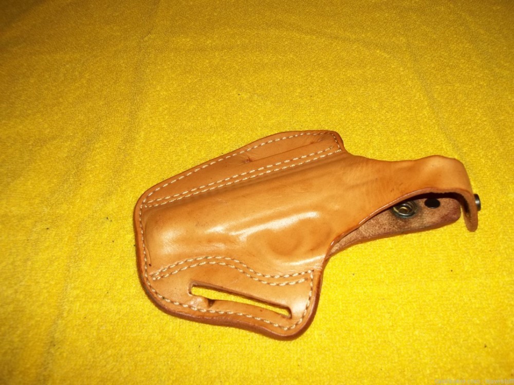 Walther PPK NOS Desantis Left Hand Thumb Break Leather Holster .380 32ACP-img-4