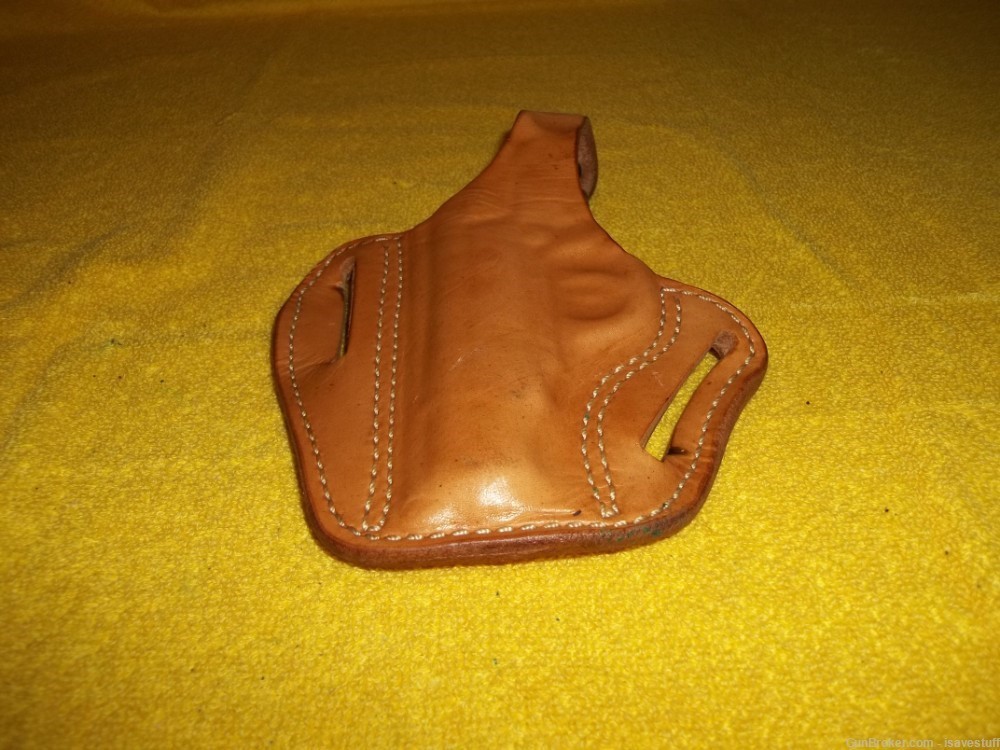 Walther PPK NOS Desantis Left Hand Thumb Break Leather Holster .380 32ACP-img-8