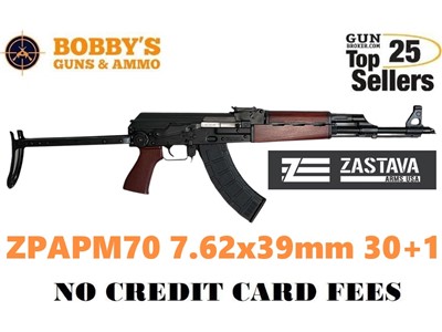 Zastava Arms Usa ZR7762UFSR ZPAPM70 7.62x39mm 30+1 16.30"