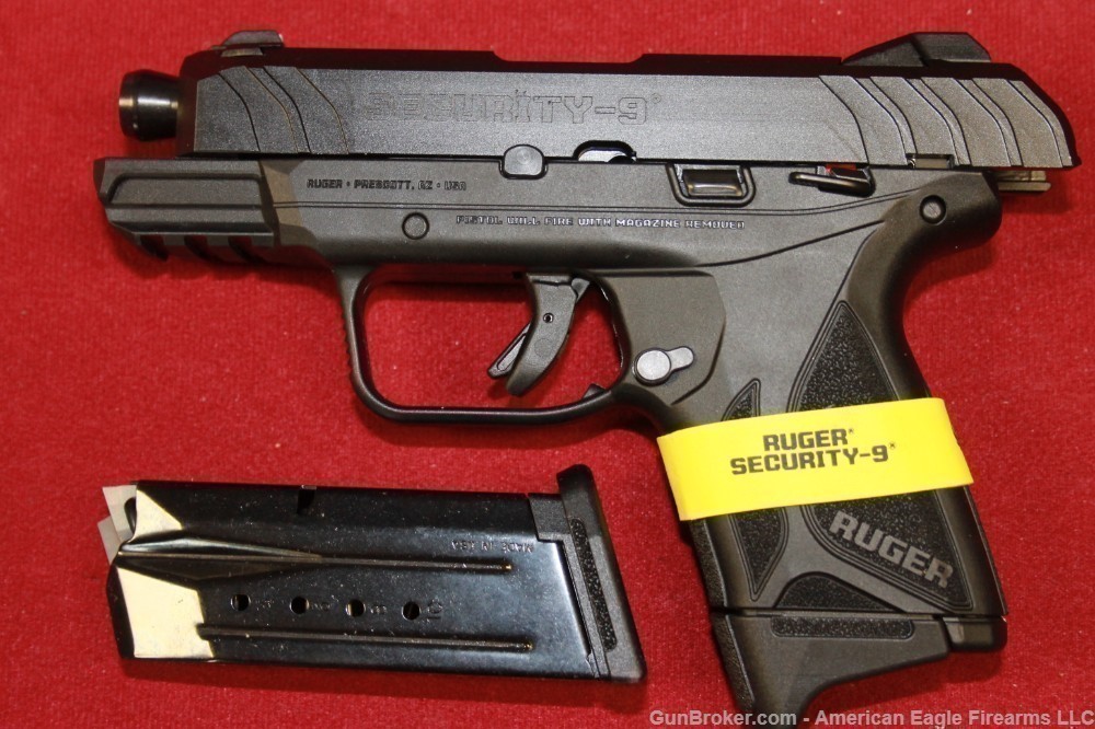 Ruger Security-9 Compact 9mm 3.42" 10rd Pistol 3818-img-1