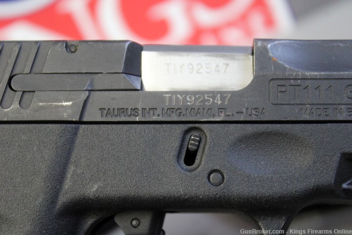 Taurus PT111 Millennium  G2 9mm Item P-109-img-8