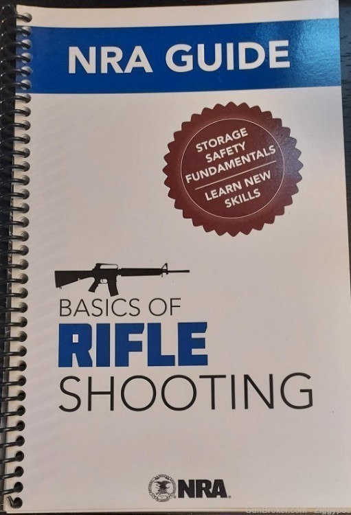 One New Copy of NRA "The Basics of Rifle Shooting"-img-0