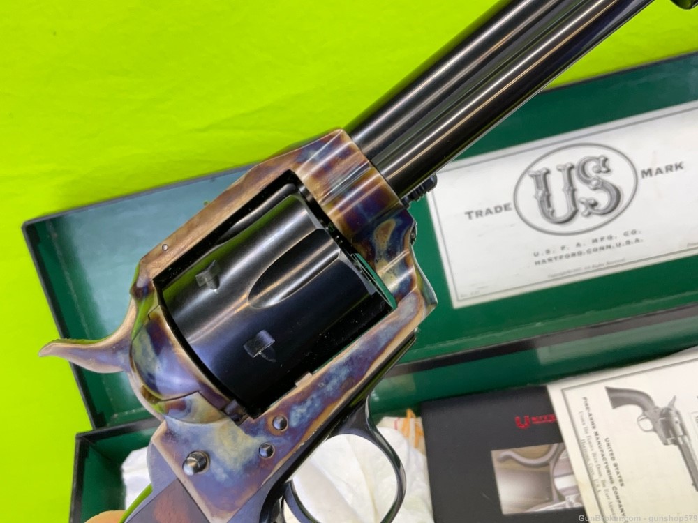 RARE USFA Colt SAA Single Action Carbine 16 In 45 Stock & Scabbard 1873 -img-2