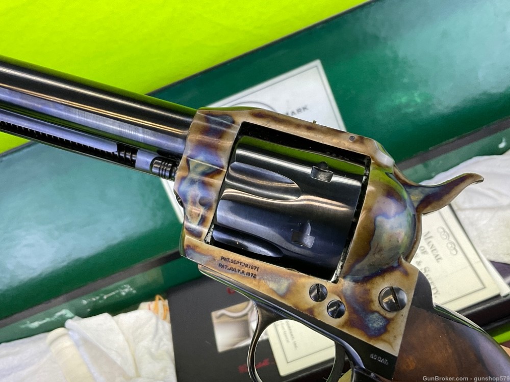 RARE USFA Colt SAA Single Action Carbine 16 In 45 Stock & Scabbard 1873 -img-11