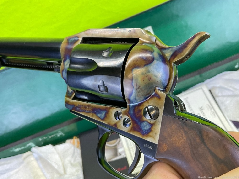 RARE USFA Colt SAA Single Action Carbine 16 In 45 Stock & Scabbard 1873 -img-10