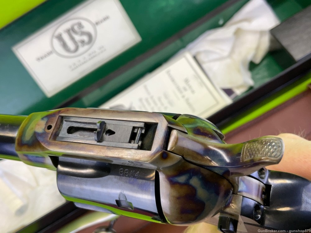 RARE USFA Colt SAA Single Action Carbine 16 In 45 Stock & Scabbard 1873 -img-17