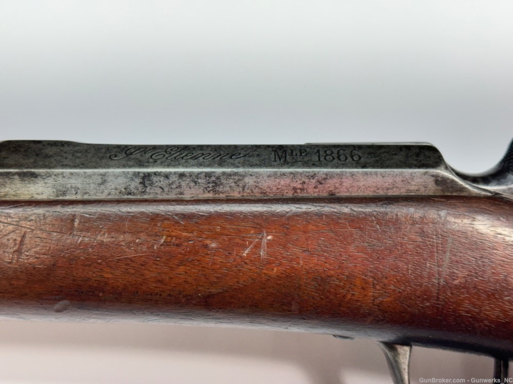 St. Etienne Model MLE-1866 Rifle (Chassepot) - Built in 1871 - -img-20