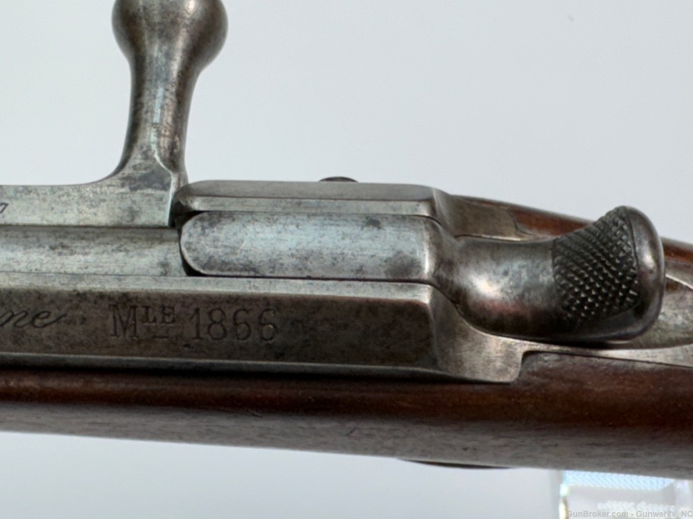 St. Etienne Model MLE-1866 Rifle (Chassepot) - Built in 1871 - -img-39