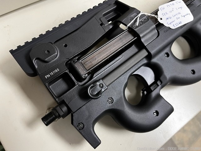 FN PS90 5.7mm SBR 10.4" Threaded Barrel 2 Mags -img-1