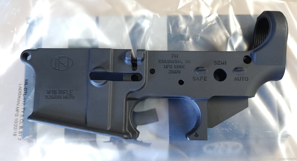 FN 20-100822 FN15 Military Collector M16 M-16 Stripped Lower FN-15 IN STOCK-img-2
