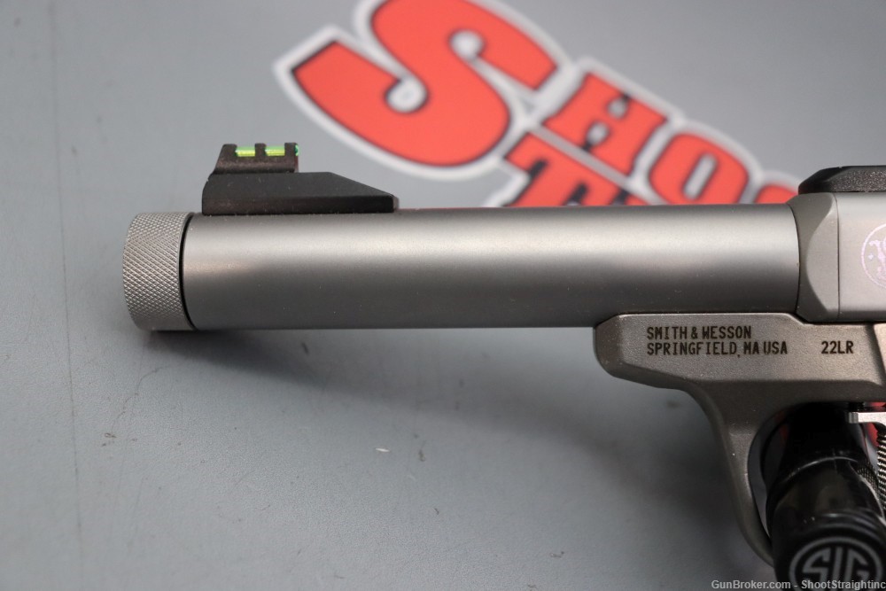Smith & Wesson SW22 Victory 5.5" .22LR w/Box & Threaded Barrel-img-7