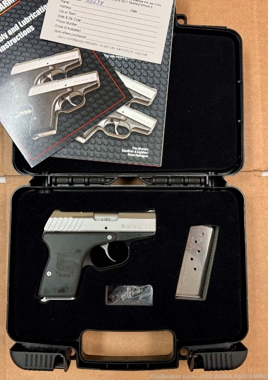 Rohrbaugh R9 Pocket Pistol Like New In Box 9mm -img-0