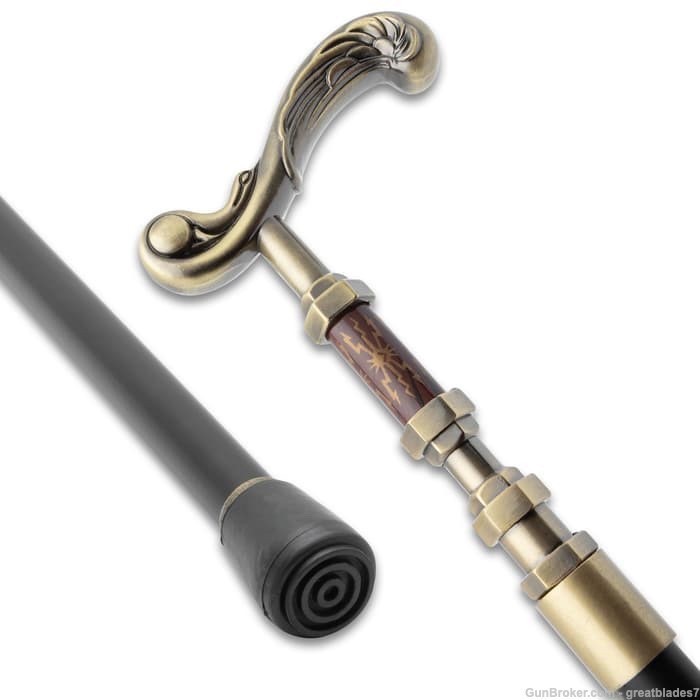 Steampunk Swagger Stick Sword Cane FREE SHIPPING!!!!-img-1