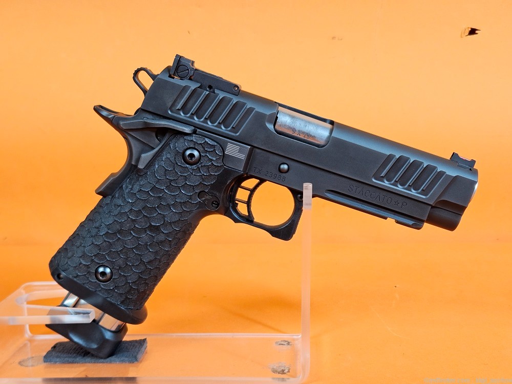 Staccato 2011 Model P Double Stack Commander 1911 9mm 4.4" 20+1-img-1