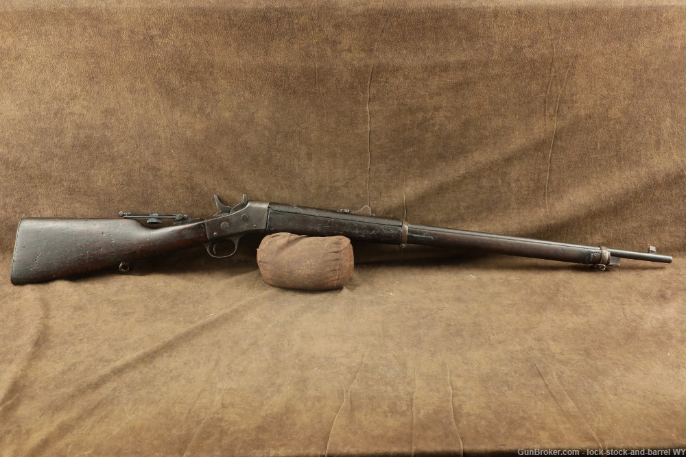Antique Remington Rolling Block in 7mm Mauser 30” Barrel-img-2