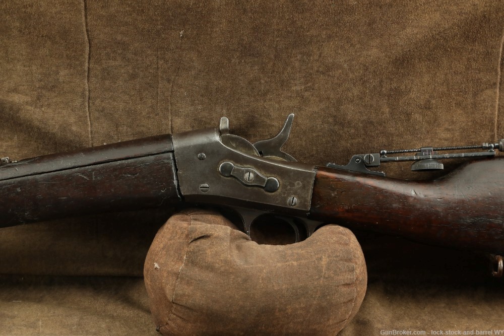 Antique Remington Rolling Block in 7mm Mauser 30” Barrel-img-12