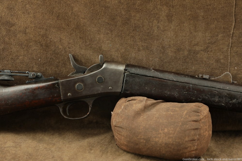 Antique Remington Rolling Block in 7mm Mauser 30” Barrel-img-4