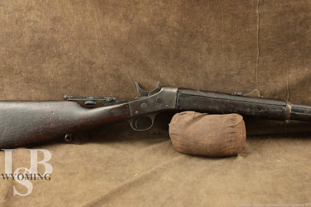 Antique Remington Rolling Block in 7mm Mauser 30” Barrel-img-0