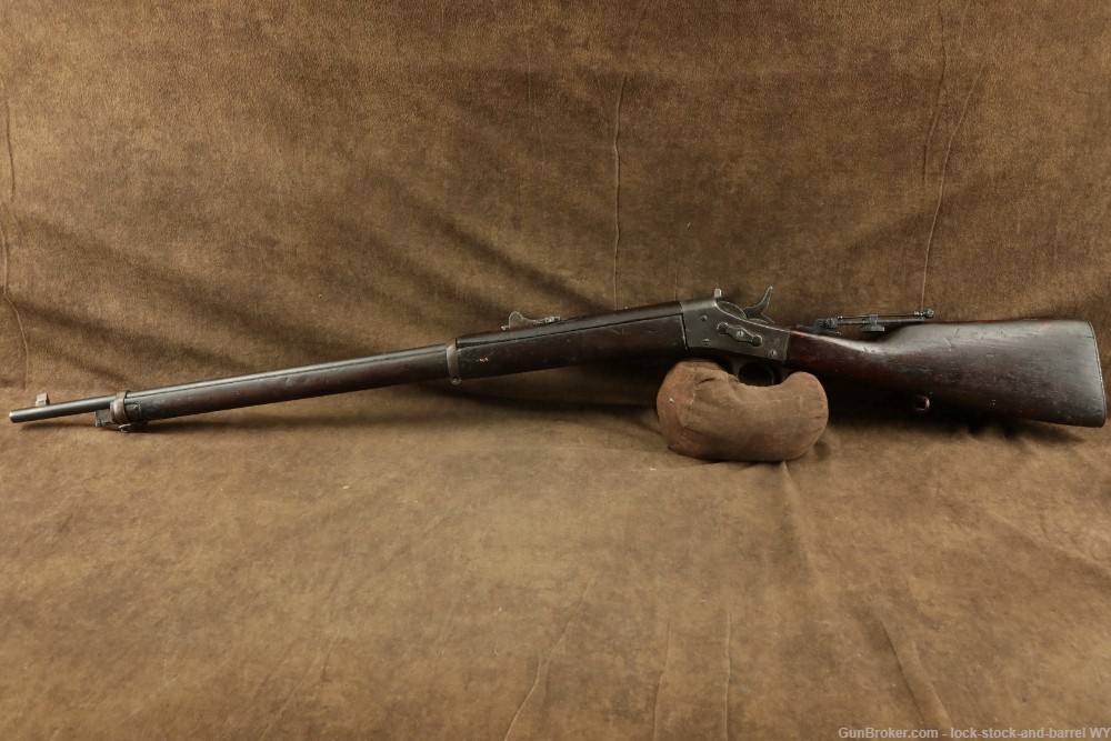 Antique Remington Rolling Block in 7mm Mauser 30” Barrel-img-8