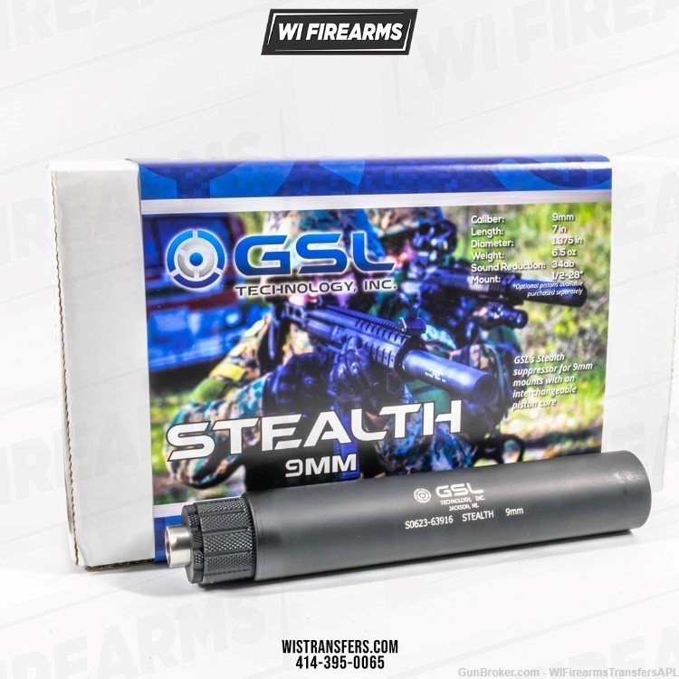 GSL Stealth 9mm Silencer-img-2