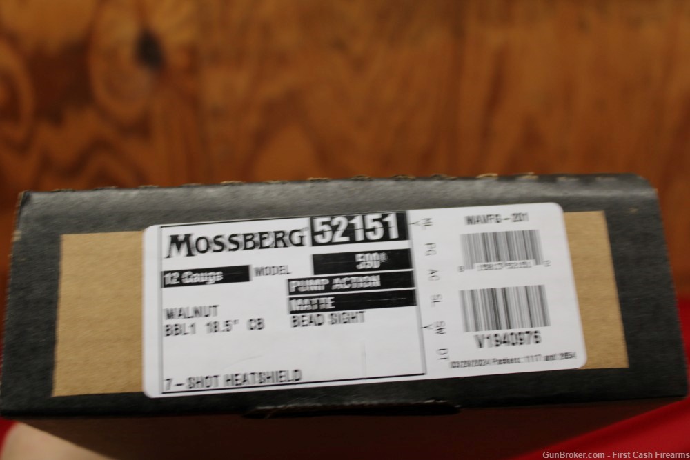 Mossberg 590 Retro 7-shot, Wood Furniture-img-6