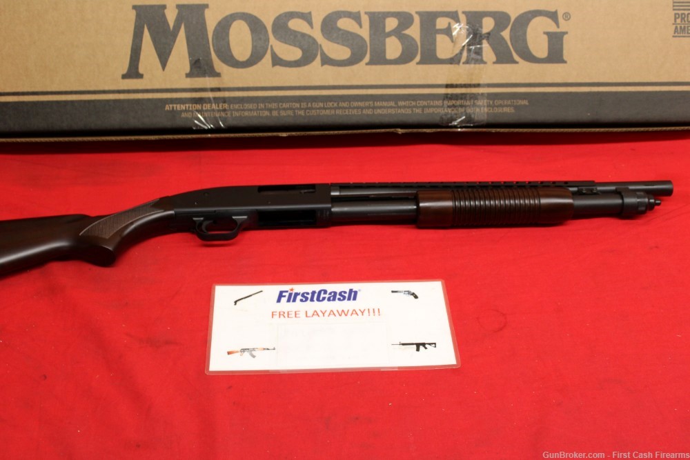 Mossberg 590 Retro 7-shot, Wood Furniture-img-0