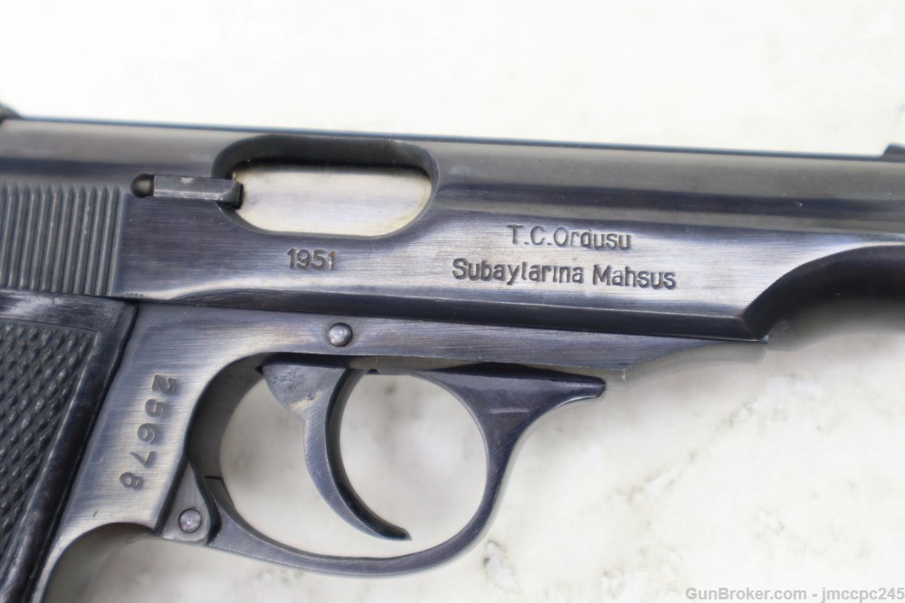 Rare Nice Turkish MKE Kirikkale 380 ACP Pistol Walther PP Clone C&R Turkey -img-11