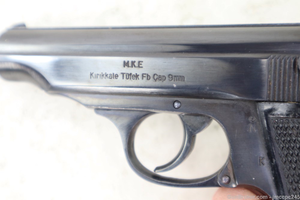 Rare Nice Turkish MKE Kirikkale 380 ACP Pistol Walther PP Clone C&R Turkey -img-6