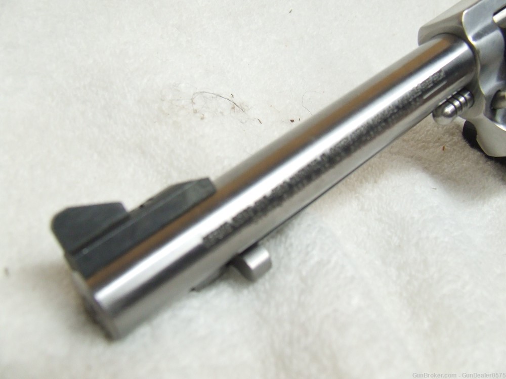 RUGER Single-Six Convertible .22 LR/.22 Mag stainless 80s vintage-img-2