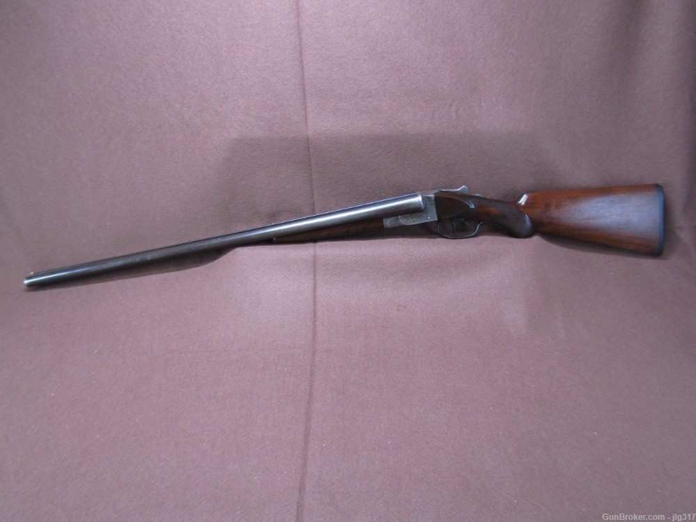 Hunter Arms The Fulton 12 GA Side by Side Double Barrel Shotgun 28"-img-10