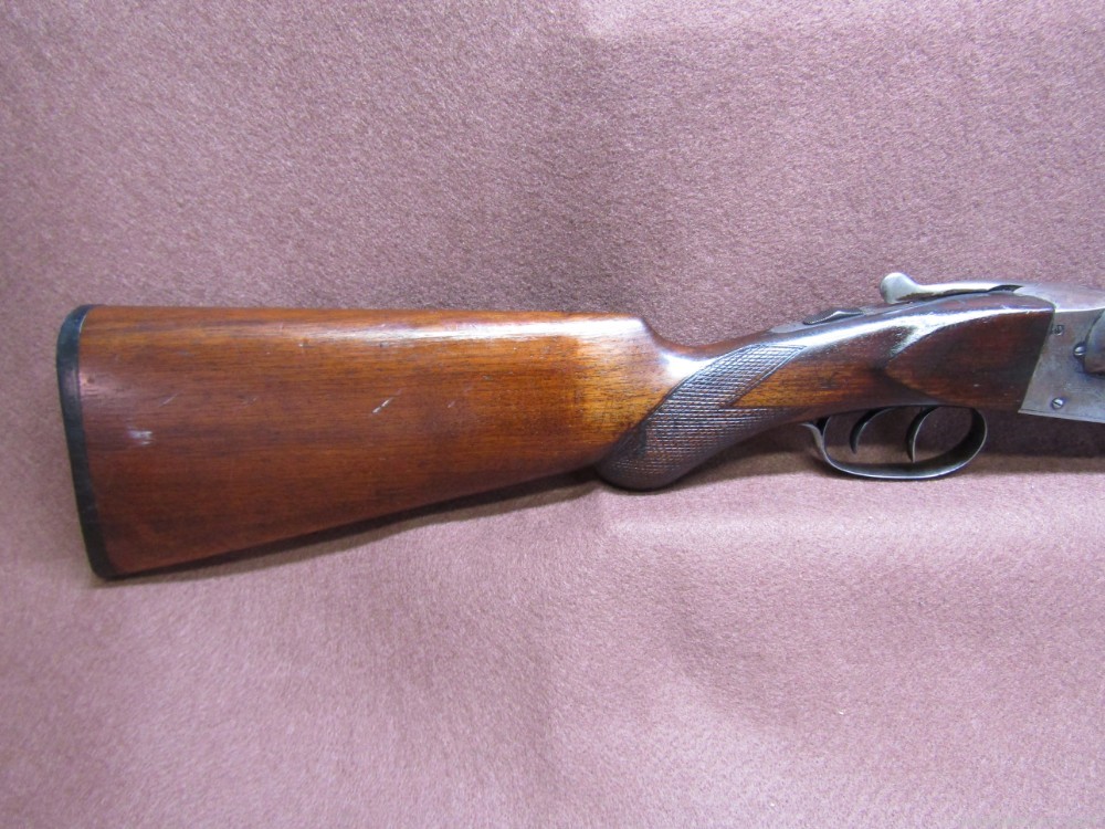 Hunter Arms The Fulton 12 GA Side by Side Double Barrel Shotgun 28"-img-1