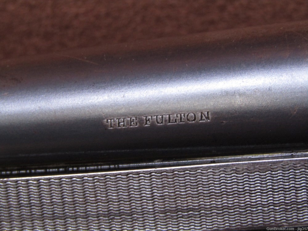Hunter Arms The Fulton 12 GA Side by Side Double Barrel Shotgun 28"-img-22