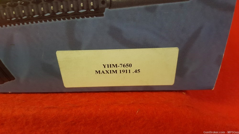 [z40] NIB YHM 1911 Maxim Supressor 45ACP-img-3