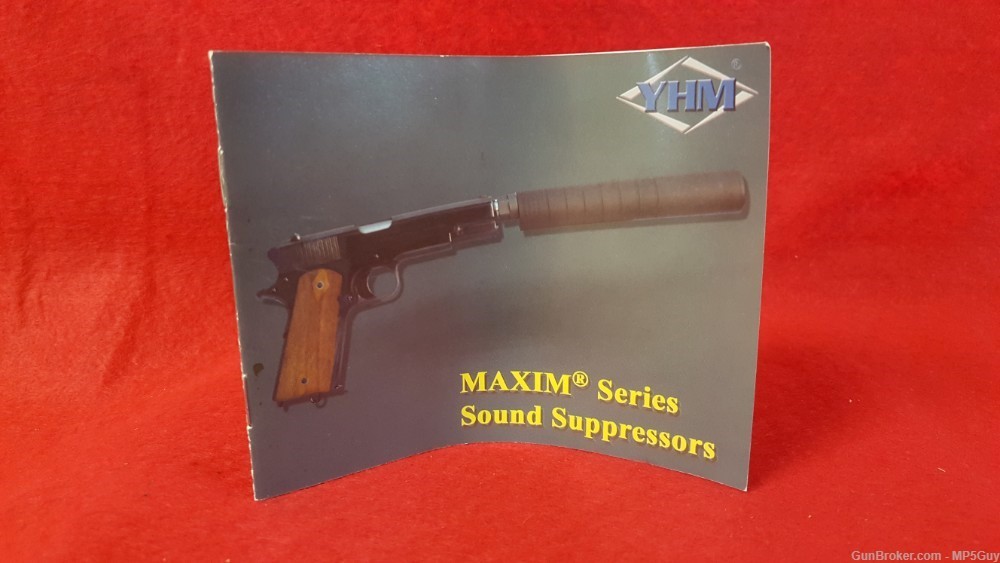 [z40] NIB YHM 1911 Maxim Supressor 45ACP-img-2