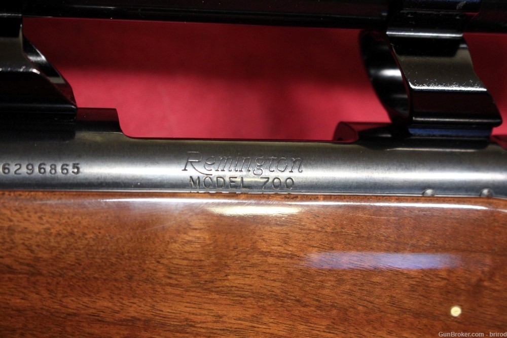 Remington 700 BDL 22" .308 Custom Deluxe Bolt Rifle W/Scope, Irons - 1981-img-3