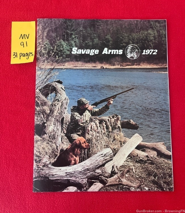 Vintage Savage 1972 Catalog All Models Pictured-img-0